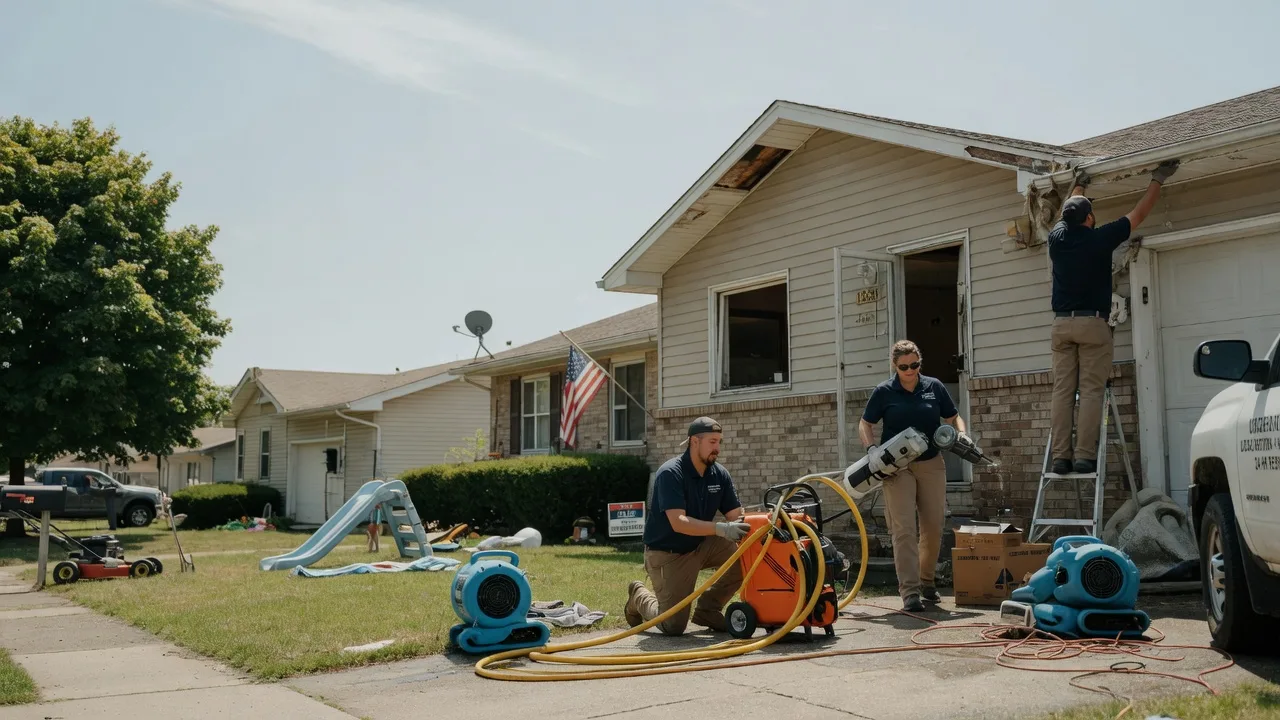 Water Damage Restoration in Tennyson, IN near me